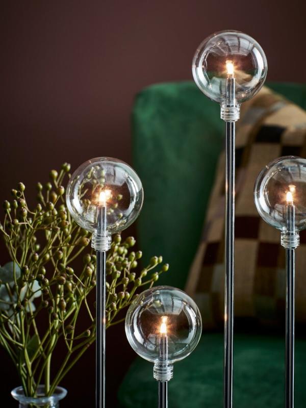 JUNIOR Metalljusstake 7L från Markslöjd, Miljöbild - Ljus & Miljö