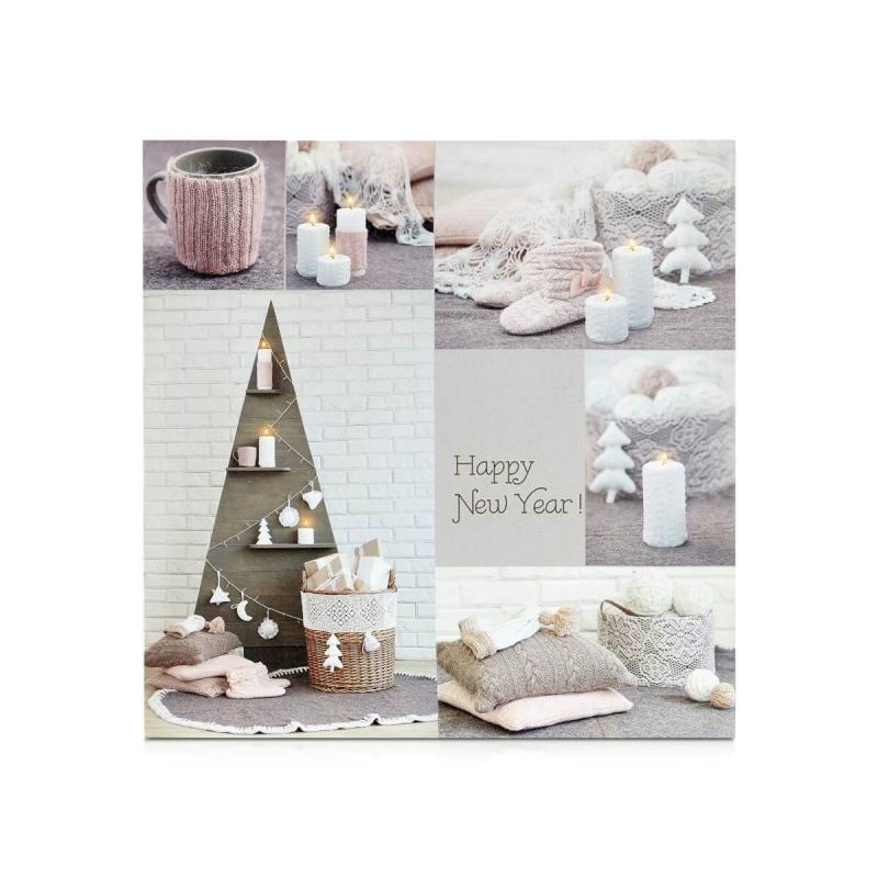 CANVAS Tavla Modern 50x50cm med Timer