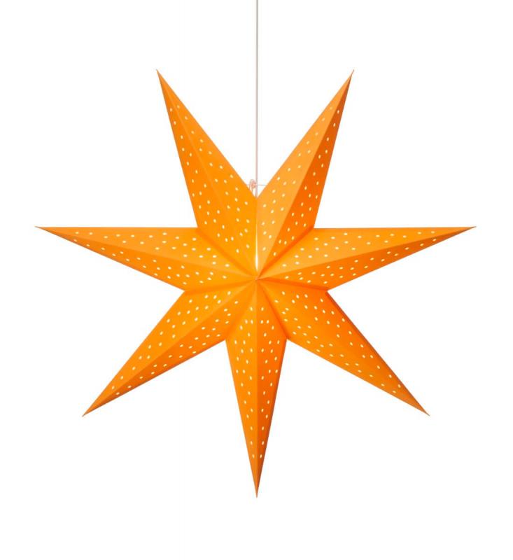 CLARA Stjärna Hängande 75cm Saffran