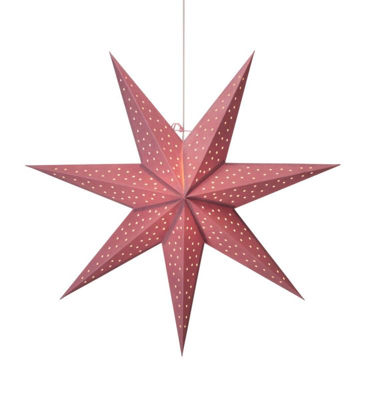 CLARA Stjärna Hängande 75cm Rosa