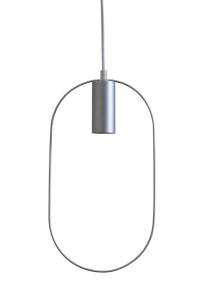 SHAPE Pendel E27 20cm Silver