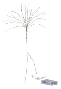 DEW DROP Bukettslinga 42cm Silver