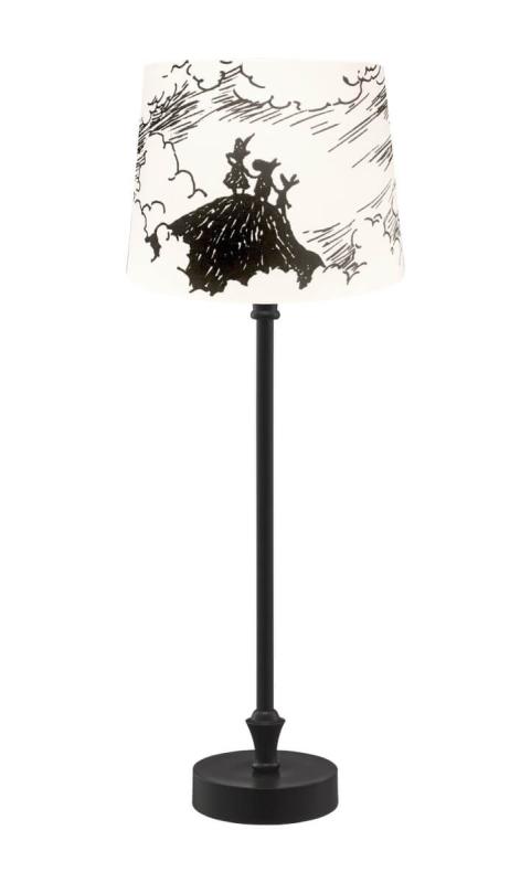 LIAM Bordslampa 59cm Svart/Sofia MoominStorm skärm