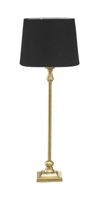 KIM Bordslampa 58cm Guld/Omera Svart skärm