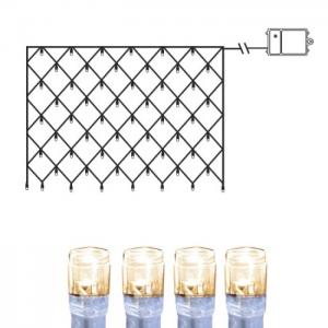 Ljusnät Dura String LED Transparent