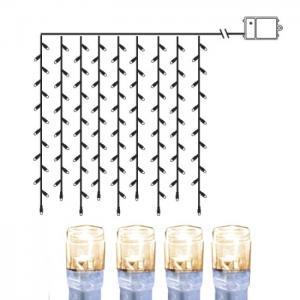 Ljusgardin Dura String LED Transparent