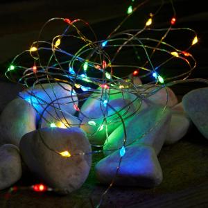 DEW DROP Ljusslinga 400cm Flerfärgad