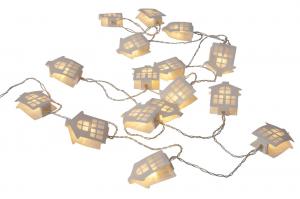 PAPERWORKS HUS Ljusslinga 225cm Vit