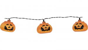 HALLOWEEN Ljusslinga 2,1m LED IP44 Orange