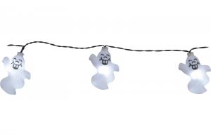 HALLOWEEN Ljusslinga 2,1m LED IP44 Vit