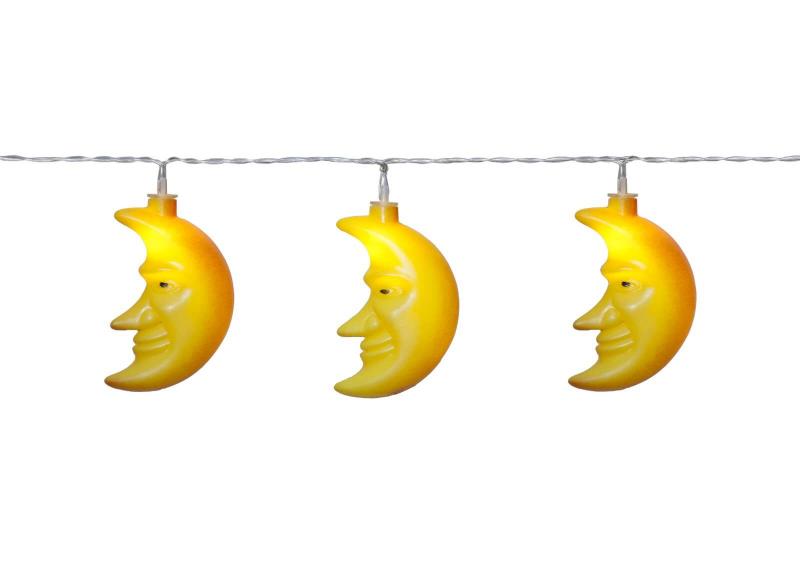 CRAYFISH PARTY Mångubbar Ljusslinga 1,05m Gul