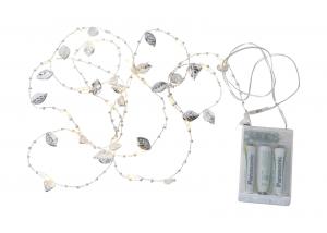 DEW DROP Ljusslinga 200cm 20LED Silver