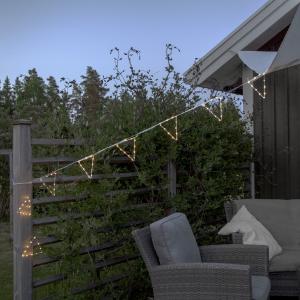 PENNY Batterislinga 88 Lampor 2,4m Silver IP44