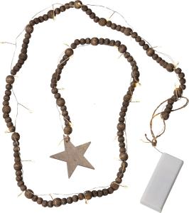 BEADY Ljusslinga 150cm 20LED Brun