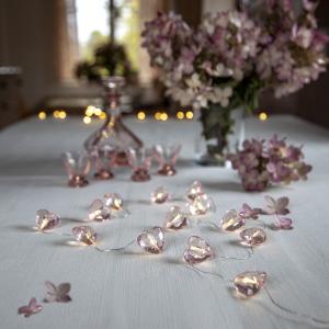 VALENTINE Ljusslinga 165cm Transparent