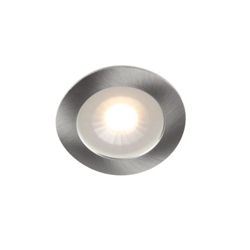 1202 Minidownlight 12V 2700K Borstad stål