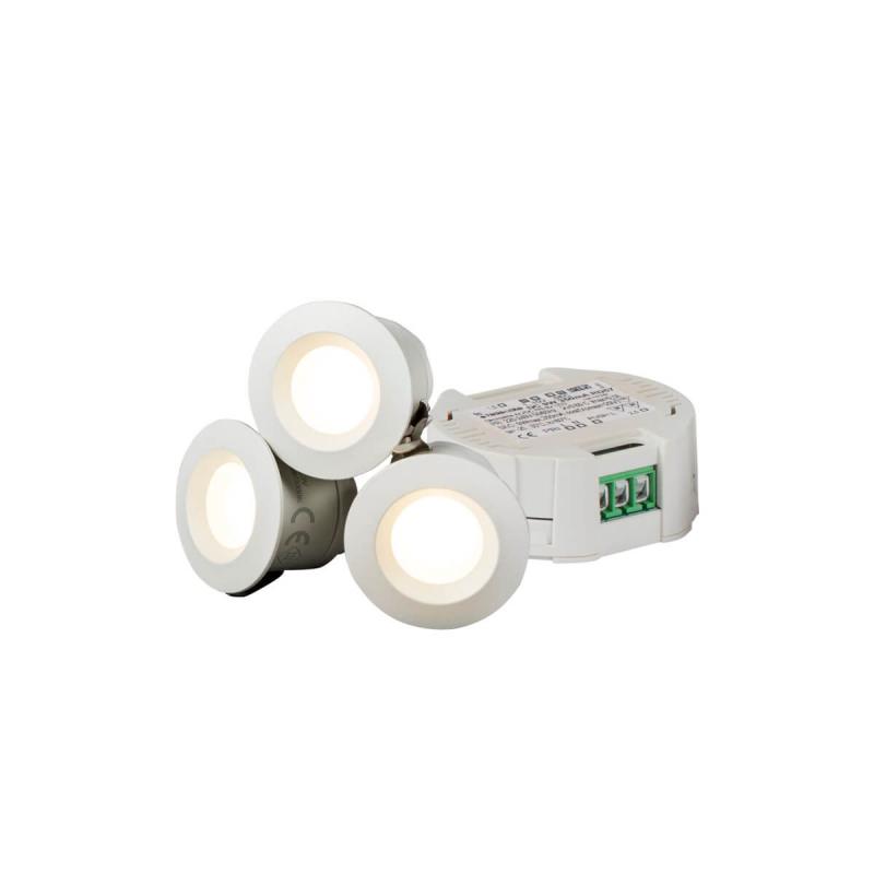 CORE SMART Minidownlight 45° Kit 3-Pack 2700K Vit