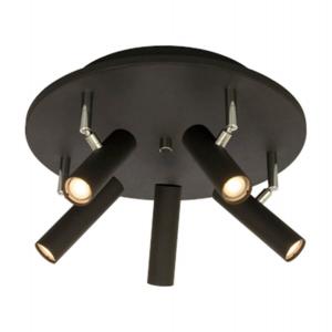 ARTIC Takspot Rund 5L Dimbar 40cm Svart/Stål