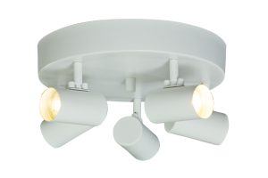HUGIN Takspot Rund 5a 30cm Vit