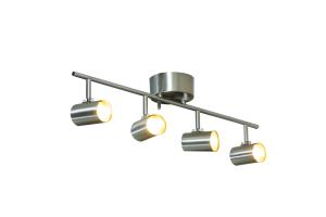 HUGIN Takspot Rak 4a Borstad Stål 75cm