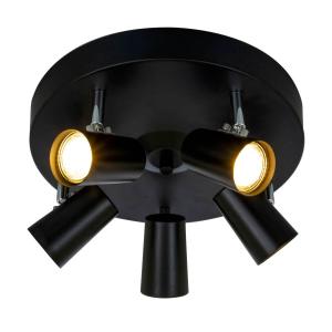 PILOT Takspot 5:a Rund 30cm Svart/Krom