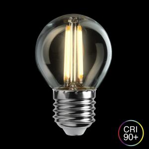 E27 3-stegs Dimbar med Minne Klot Klar 2700K 4,5/2,2/0,75W