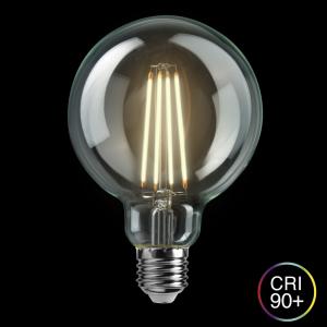 E27 3-stegs Dimbar med Minne Glob 100 Klar 7/4/1W 2700K