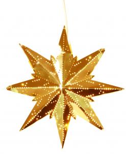 Metallstjärna Mini Mässing