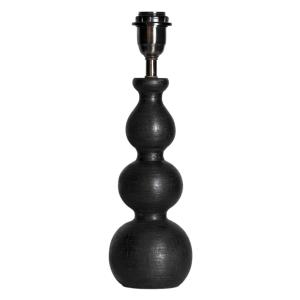 DEVON Lampfot E27 38cm Svart/Borstad mässing