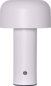 BOBBY Bordslampa USB-Laddbar 21,5cm Vit