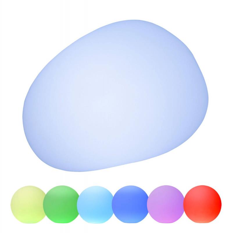 TWILIGHTS Utedekoration Oval 33cm Vit