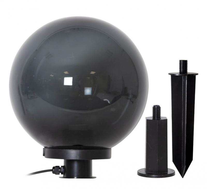 ORBY Klot Utomhusdekoration 30cm Svart