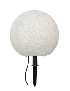 GARDENLIGHT Utedekoration Boll 38cm Grå IP65