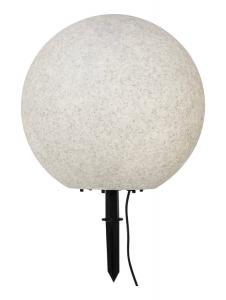 GARDENLIGHT Utedekoration Boll 48cm Grå IP44