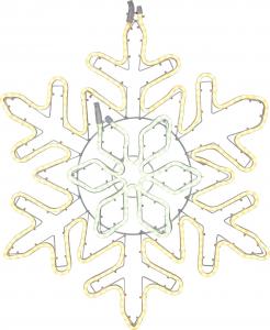 Siluett Snöflinga Neoled Blinande