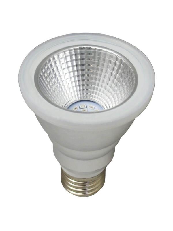 E27 GROW Växtlampa PAR20 30° IP65 7WW LED-Lampa