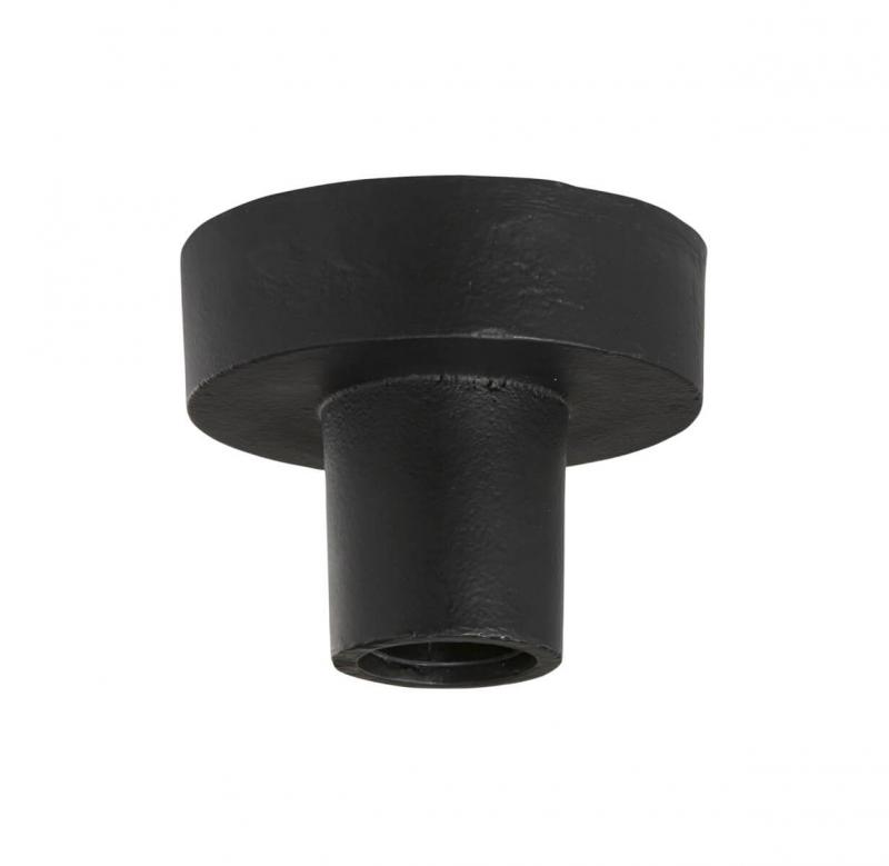 NOTICE Taklampa 10cm Råsvart