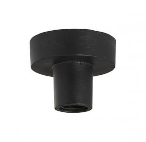 NOTICE Taklampa 10cm Råsvart