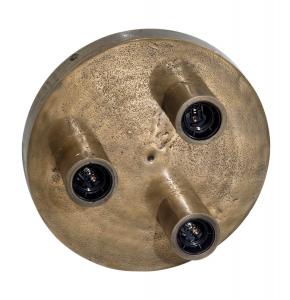 NOTICE Taklampa XL 25cm Råmässing