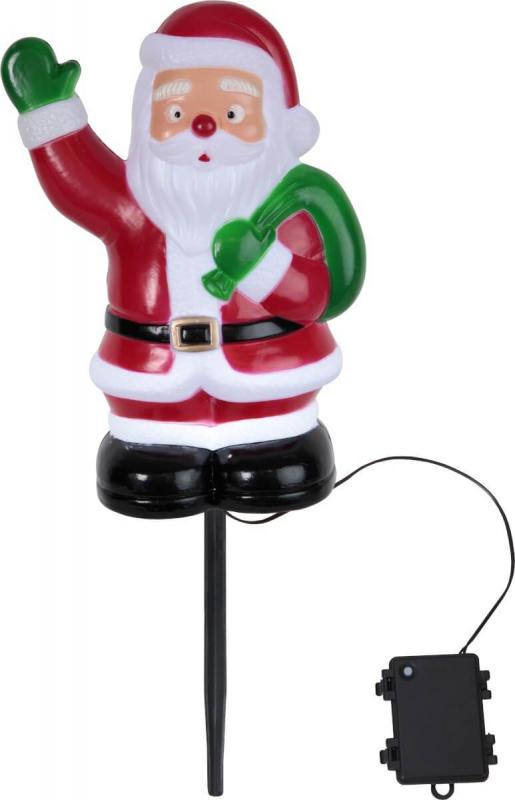 PIGURIN Utomhusdekoration 18cm LED IP44 Röd