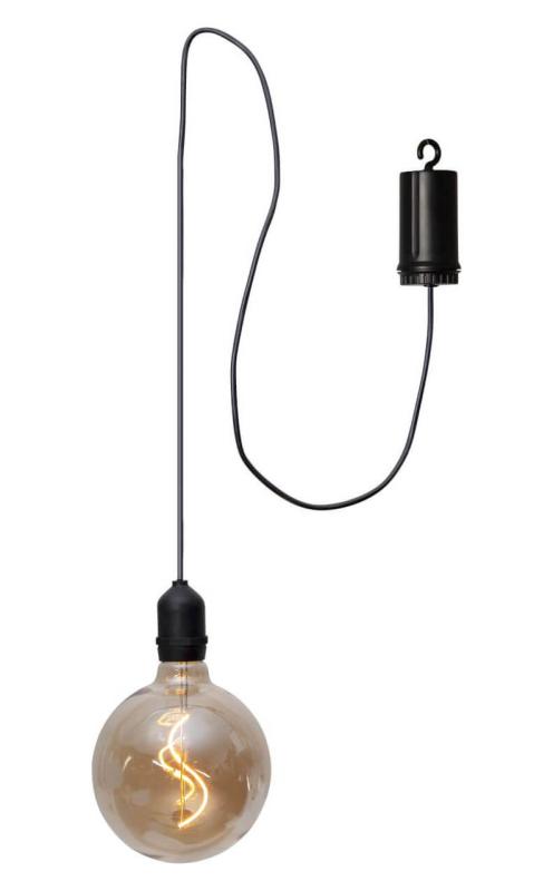 BOWL Hängande dekoration Batteri 19,5cm Amber IP44