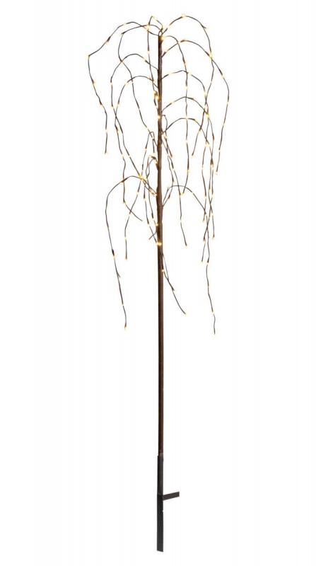 WEEPING WILLOW Dekorationsträd 150cm 144LED IP44 Brun