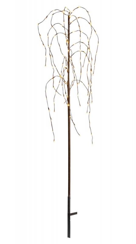 WEEPING WILLOW Dekorationsträd 150cm 144LED IP44 Brun