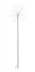 FIREWORK Utedekoration 110cm 160LED Silver IP44