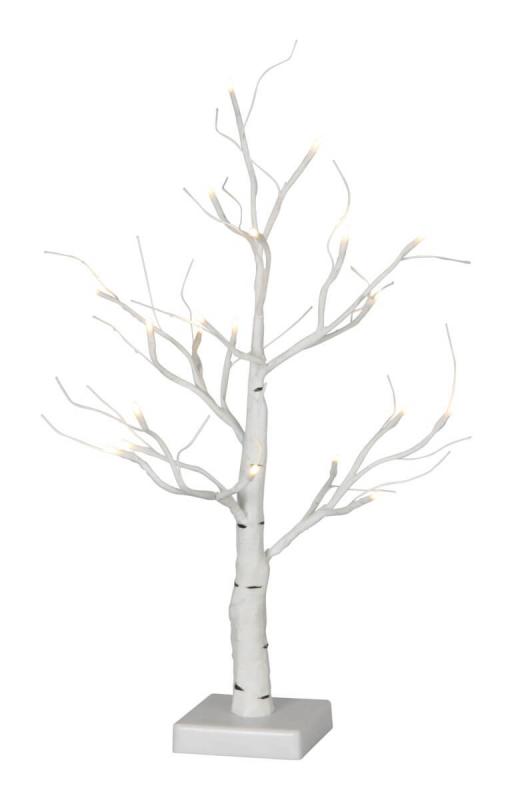 TOBBY TREE Bordsdekoration 20cm 20LED Vit