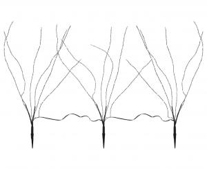 REEDY Dekorationsträd 180L 60cm Svart