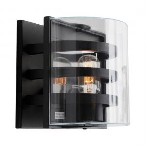 DELTA Vägglampa Svart