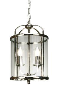 BUDGIE Takpendel 2L 23cm Krom/Klar