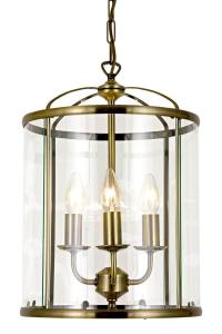 BUDGIE Takpendel 3L 28cm Antik/Klar