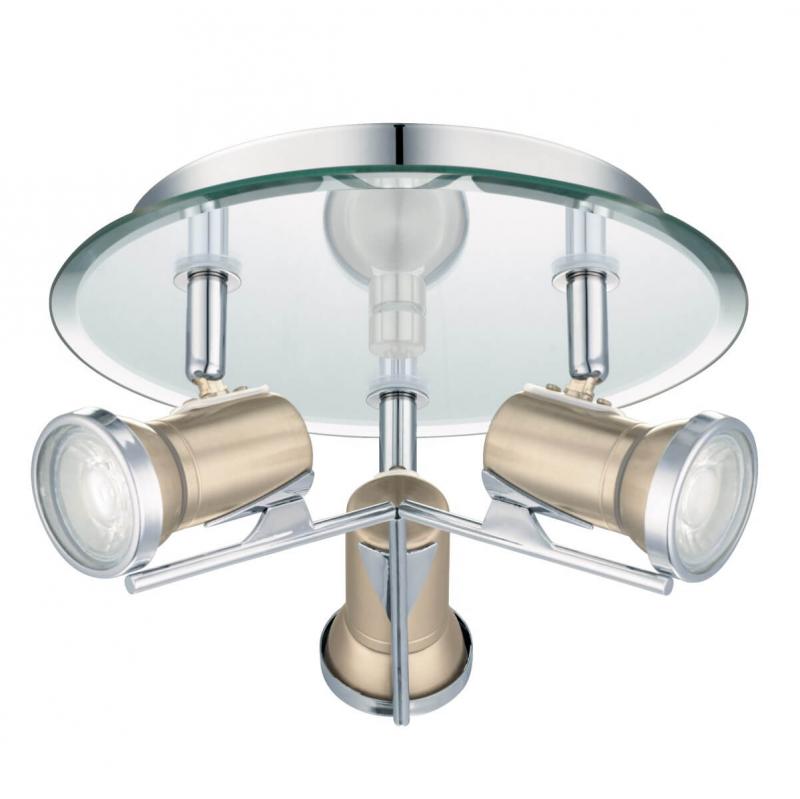 TAMARA 1 Rondell 3L Borstad Stål/Krom
